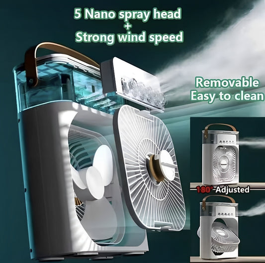 FANTRIX Portable Mini Air Conditioner Cooler